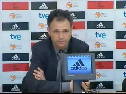 Caparrós: "La plantilla está jodida, muy jodida"