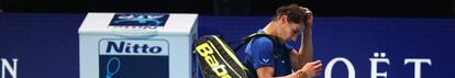 Nadal abandona la pista del torneo inglés.