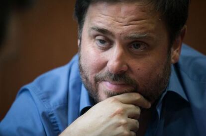 El president d'ERC, Oriol Junqueras.