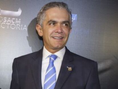 Miguel Ángel Mancera, jefe de Gobierno del DF.