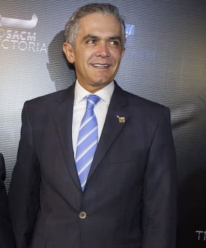 Miguel Ángel Mancera, jefe de Gobierno del DF.