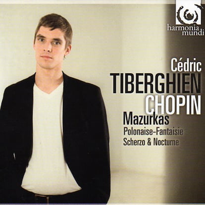 Portada del disco &#39;Chopin&#39; de Cédric Tiberghien