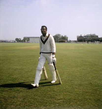 El jugador de críquet Clive Hubert Lloyd fotografiado en 1969.