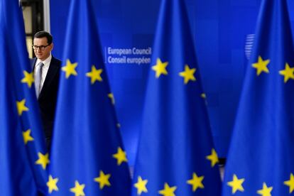 El primer ministro polaco, Mateusz Morawiecki, el 15 de diciembre en Bruselas.
