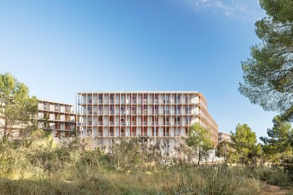 136 viviendas en Gavá de HArquitectes.