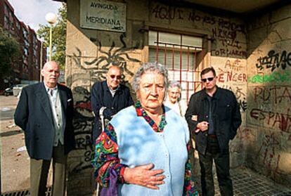 Algunos de los afectados: Luis Domine, Manuel Vázquez, María Morella, María Álvarez y Agustín Sánchez.