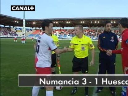 Numancia 3 - Huesca 1