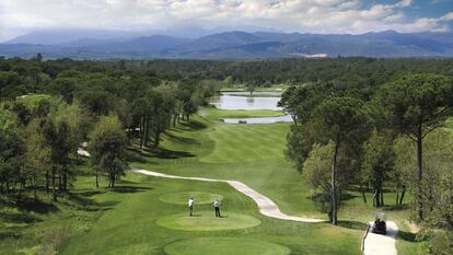 Campos de golf de Caldes de Malavella, donde el club PGA Catalunya aspira a hospedar la Ryder Cup 2031.