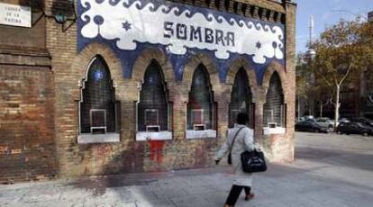 Un aspecto de la plaza de toros Monumental de Barcelona.