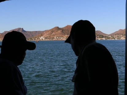 Una patrulla costera, en el puerto de Guaymas, Sonora. 