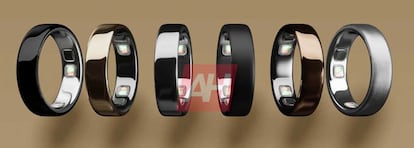 Posibles colores del Oura Ring 5