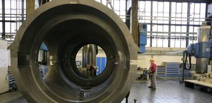 Imagen de una turbina de Siemens Gamesa.