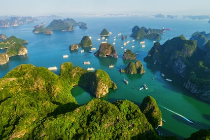 La bahía más turística de Vietnam, Ha Long.