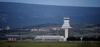 Vista general del aeropuerto de Vitoria-Foronda.