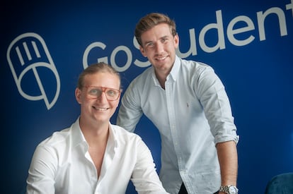 Gregor Müller y Felix Ohswald, fundadores de GoStudent.