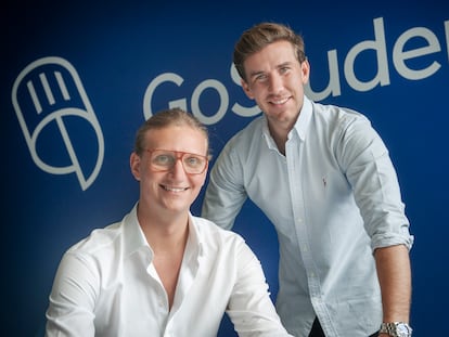 Gregor Müller y Felix Ohswald, fundadores de GoStudent.