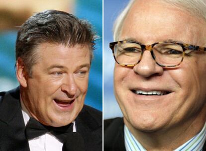 Alec Baldwin (izquierda) y Steve Martin (derecha)