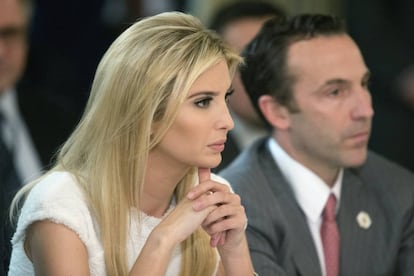 Ivanka Trump, hija del presidente de EE UU Donald J. Trump.