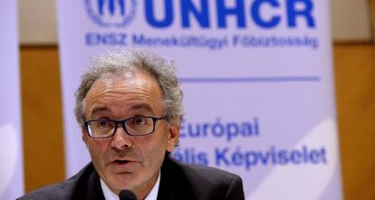 El director de ACNUR para Europa Vincent Cochetel