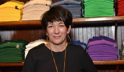 Ghislaine Maxwell, en Nueva York en 2015.