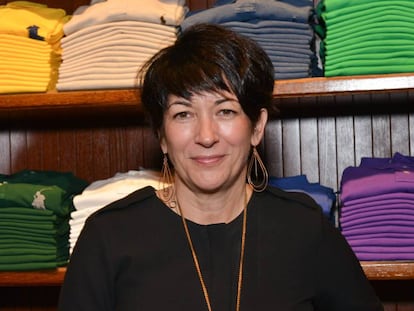 Ghislaine Maxwell, en Nueva York en 2015.