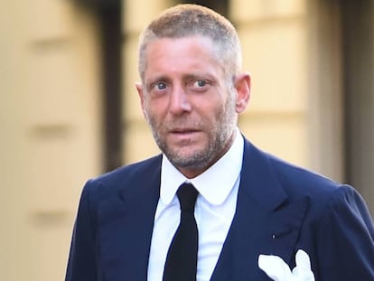 Lapo Elkann, en 2019 en Turín.