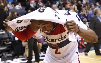 DeJuan Blair, durante un partido con los Wizards.