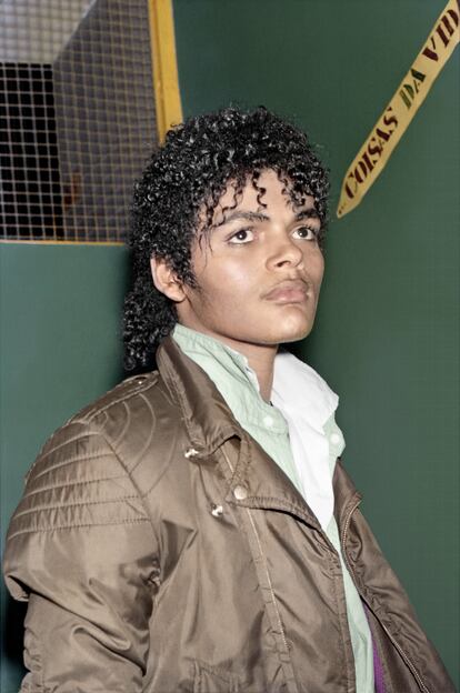 Un imitador de Michael Jackson (1986).