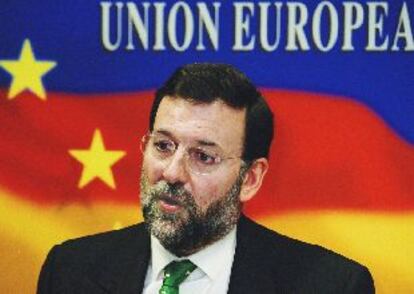 Mariano Rajoy, vicepresidente primero y ministro del Interior, ayer en Bruselas.