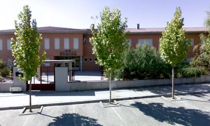 El CEIP Europa, donde se ha producido el intento de rapto.