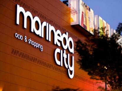 Centro comercial Marineda City en A Coruña (Galicia)