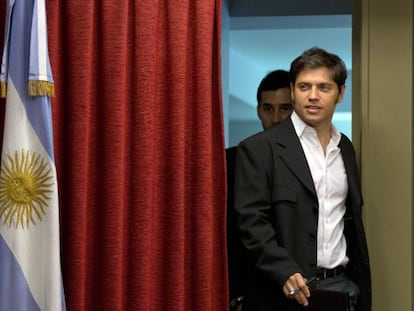 O ministro da Economia da Argentina, Axel Kicillof.