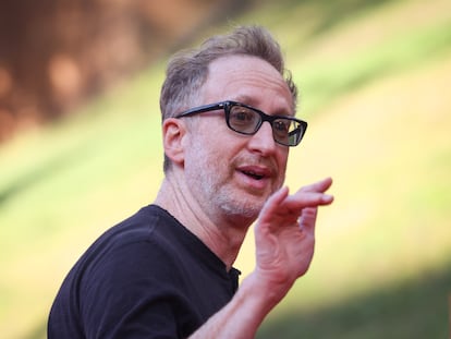 James Gray at the 2022 Rome Film Festival premiere of 'Armageddon Time'.