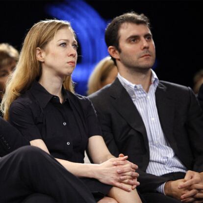 Chelsea Clinton y Marc Mezvinsky.