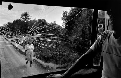 Carretera de Aguilares. El Salvador, 1983.