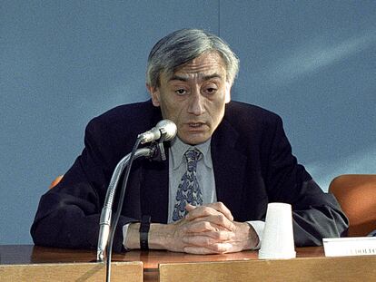 El secretario de Formación del PSOE, Ludolfo Paramio, en una imagen de 1996.