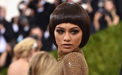 La actriz Zendaya en la gala del MET el pasado 2 de mayo.