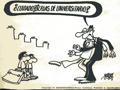 Una de las viñetas de Forges.