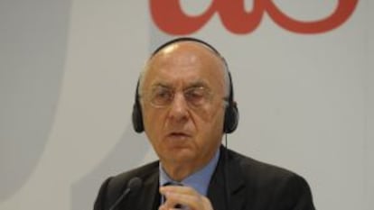 El fiscal jefe de Turín, Raffaele Guariniello, durante su intervención en el Foro AS