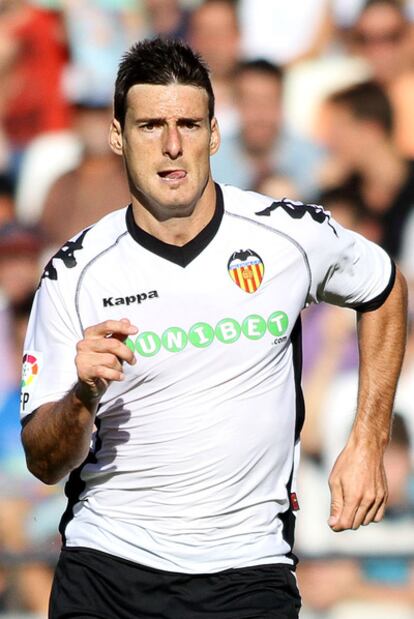 Aduriz, durante el partido ante el Racing del pasado sábado.