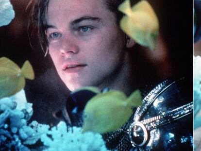 Leonardo DiCaprio y Claire Danes, en la pel&iacute;cula &#039;Romeo y Julieta&#039;.