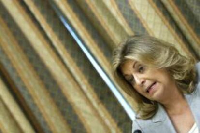 La secretaria de Estado de Empleo, Engracia Hidalgo. EFE/Archivo