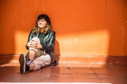 Joana Marcús en la Feria Internacional del Libro de Guadalajara