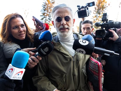 El exgerente de la empresa pública Imelsa, Marcos Benavent , durante un juicio por las piezas de los llamados 'zombies' de Imelsa en la Audiencia de Valencia.