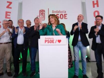 El PSOE en Andalucía dobla los resultados obtenidos por PP y Ciudadanos, que rebasa en número de votos a los populares