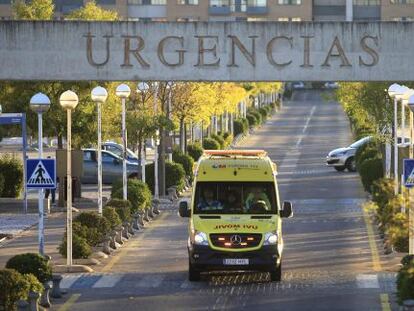 La pacient està aïllada al servei d'Urgències de l'hospital d'Alcorcón. 
