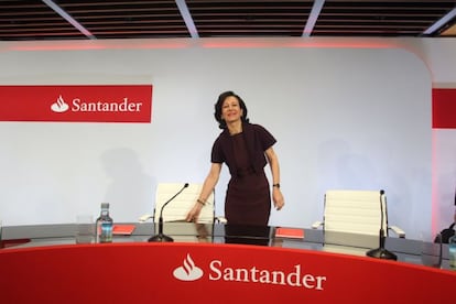 Ana Patricia Bot&iacute;n, presidenta del Banco Santander