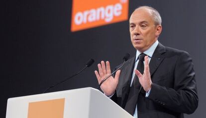 El consejero delegado de Orange, Stéphane Richard.