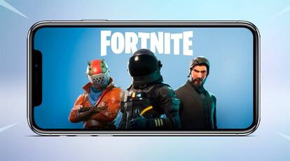 Fornite en iOS.