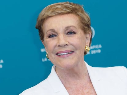 Julie Andrews, el pasado 4 de septiembre en Venecia.